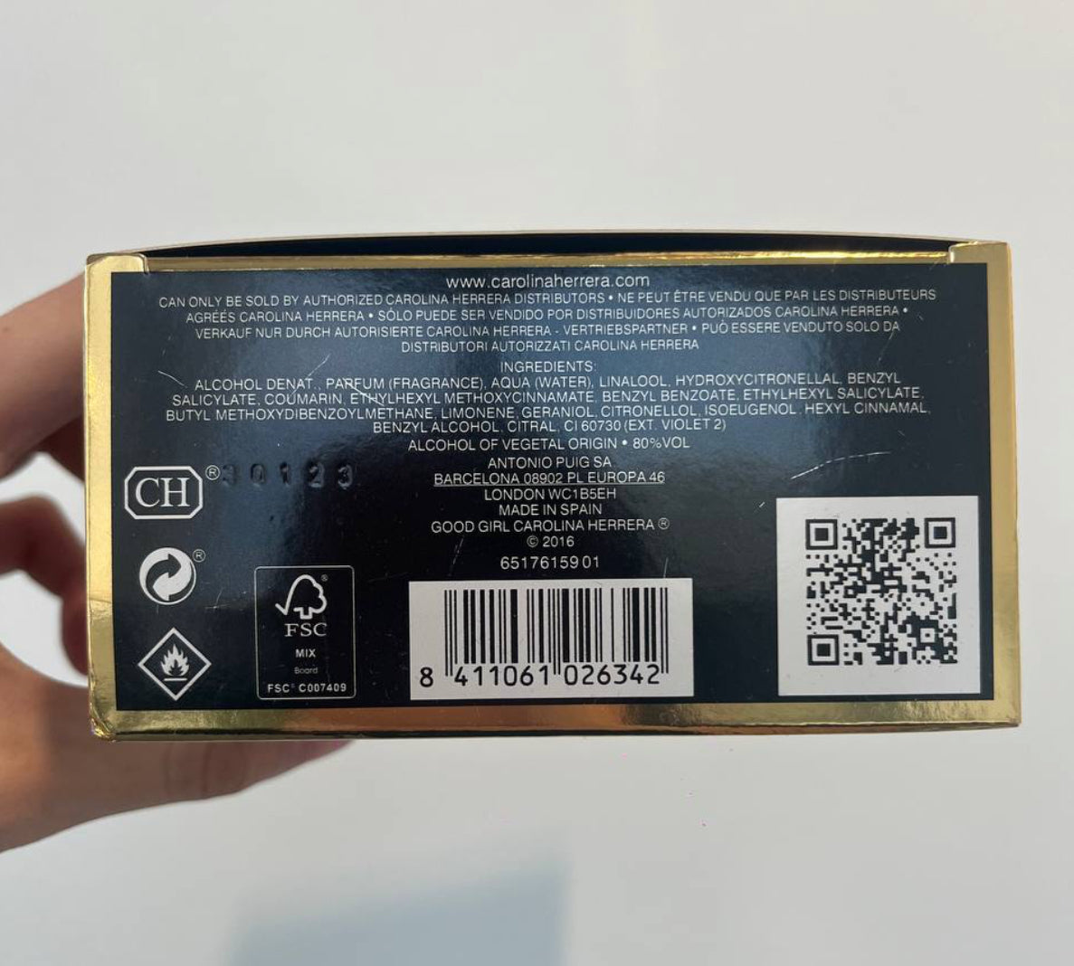 Carolina Herrera Good Girl Eau De Parfum 80ml - 100% Authentic | Women Perfume