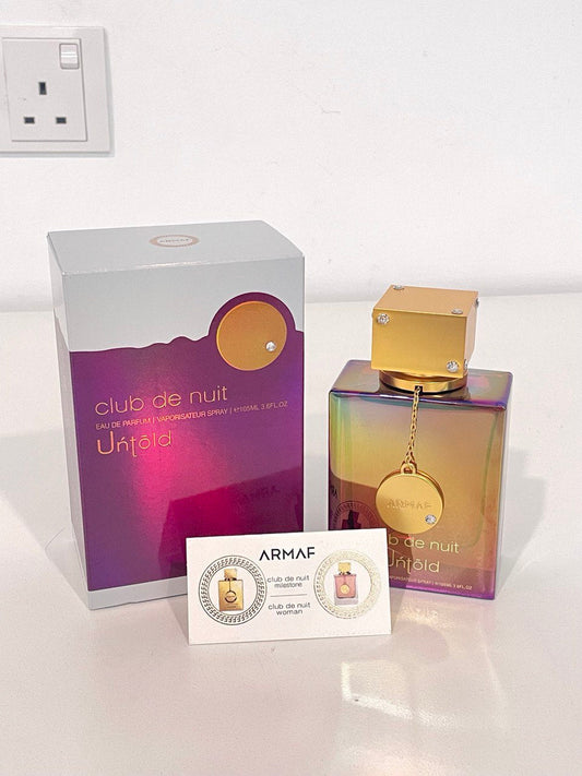 Armaf Club De Nuit Untold Eau de Parfum 100ml | 100% Authentic | Unisex Perfume