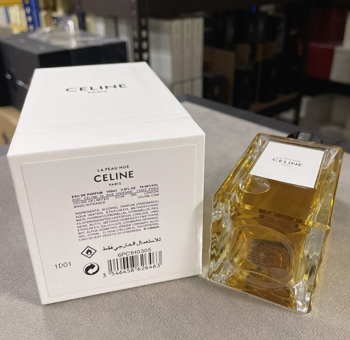 Celine La Peau Nue Eau De Parfum 100ml - 100% Authentic | Unisex Perfume