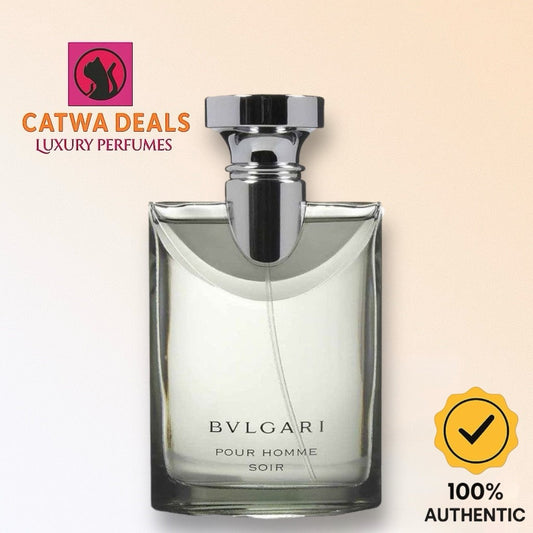 Bvlgari Pour Homme Soir Eau de Toilette (100ml) – 100% Authentic | Men’s Perfume