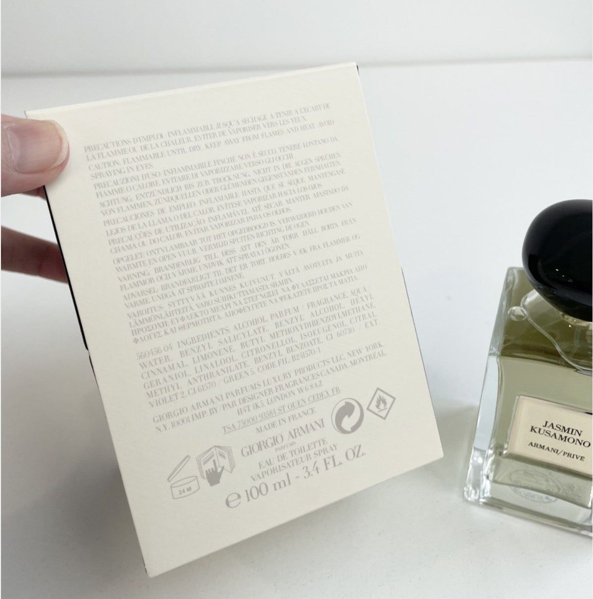 Armani Privé – Jasmin Kusamono Eau de Toilette | 100% Authentic | Unisex Perfume