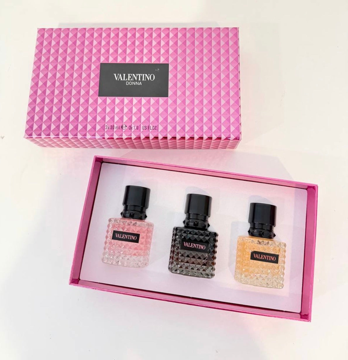 Valentino Donna 3-in-1 Gift Set (Pink Edition) | 100% Authentic | Women’s Perfume Gift Set