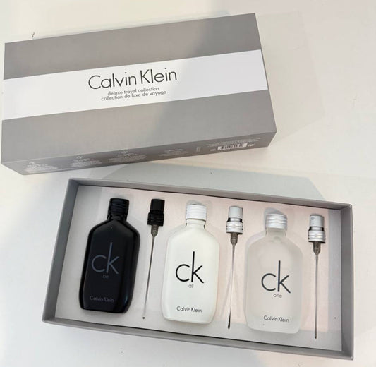 Calvin Klein CK Mini Gift Set 3in1 Each 30ml - 100% Authentic | Men Perfume Set