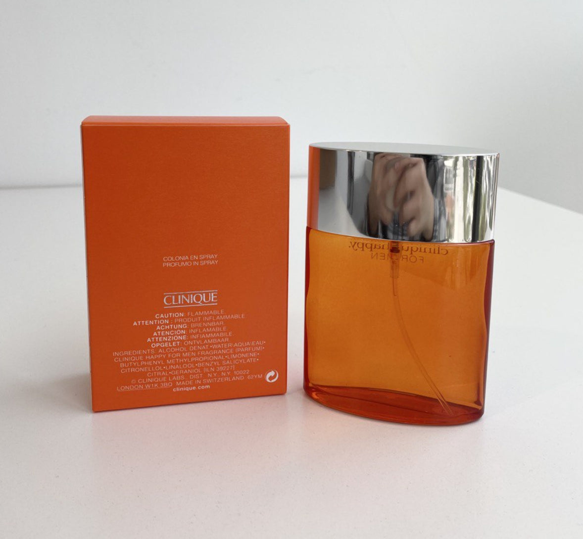 Clinique Happy for Men Eau de Toilette (100ml) – 100% Authentic | Men Perfume