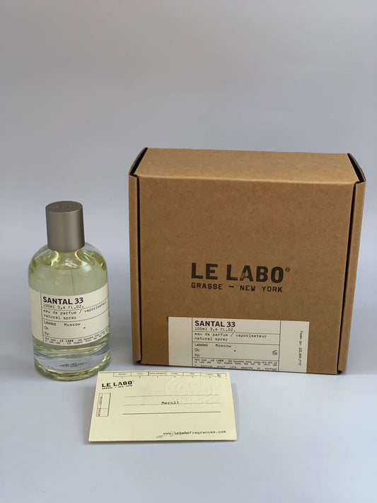 LE LABO Santal 33 Eau de Parfum 100ml | 100% Authentic | Unisex Perfume