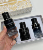 Dior Sauvage Gift Set (3x30ml) – Eau de Parfum, Elixir & Eau de Toilette | 100% Authentic | Men