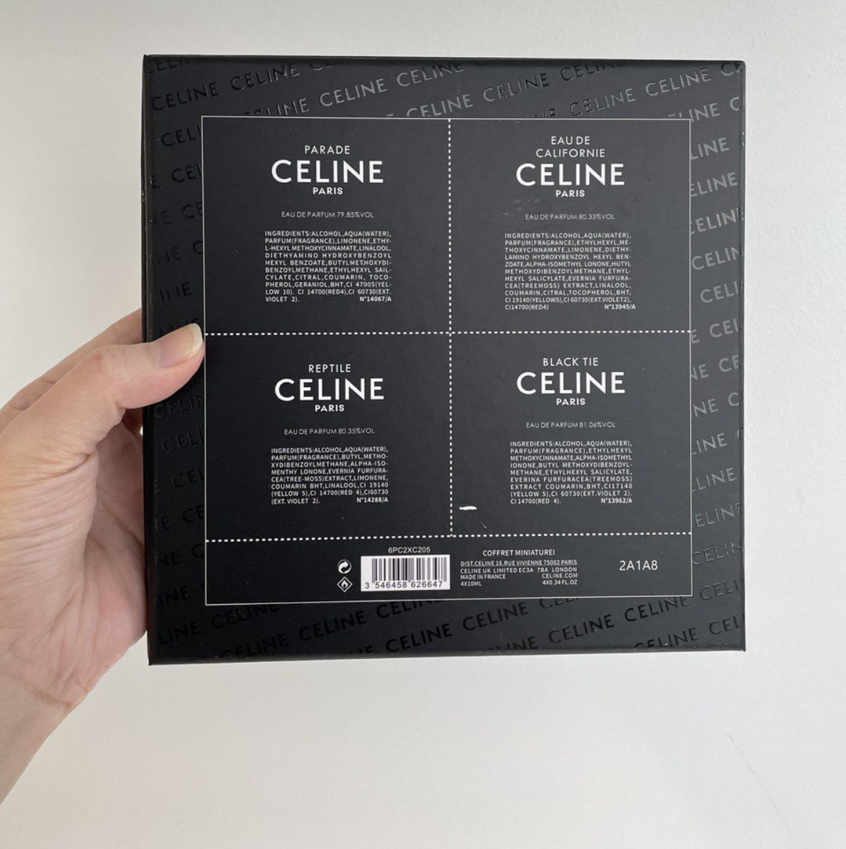 Celine Discovery Set (4 x 15ml) - 100% Authentic | Unisex Perfume Collection