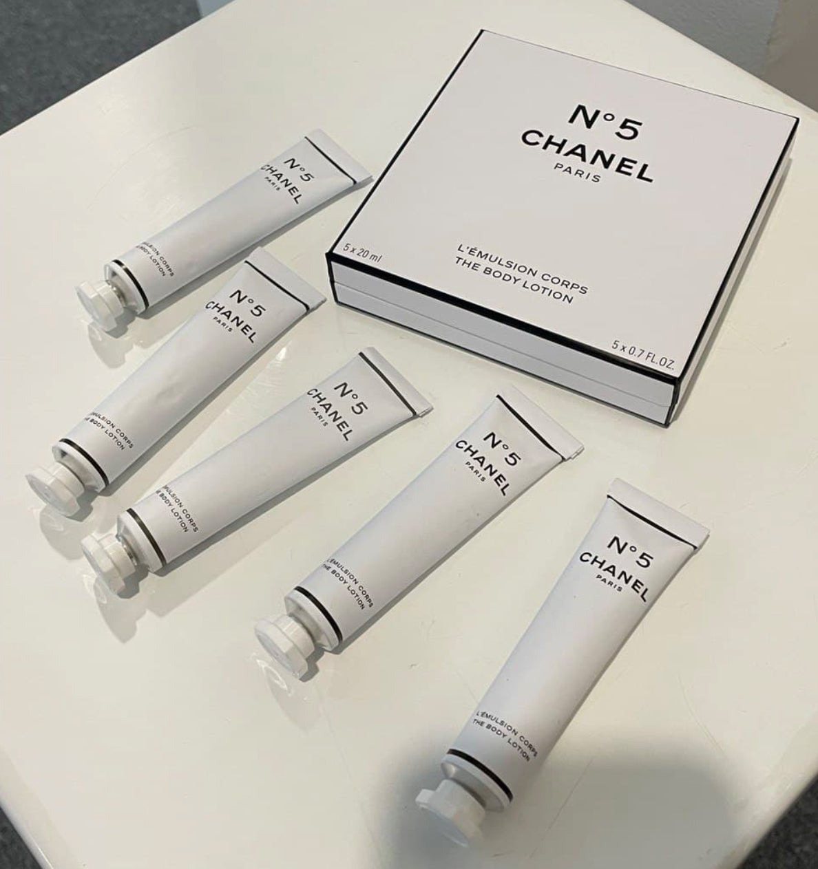 Chanel No.5 The Body Lotion 5×20ml – 100% Authentic | Luxury Skincare