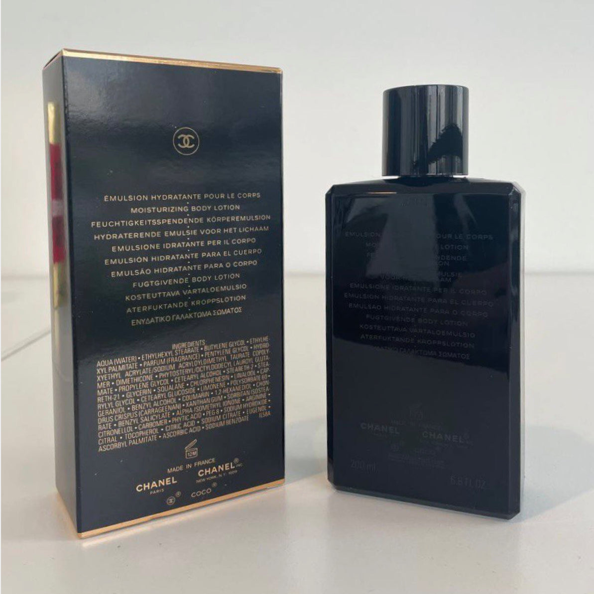 Chanel Coco Noir Moisturizing Body Lotion 200ml – 100% Authentic | Luxurious Skincare
