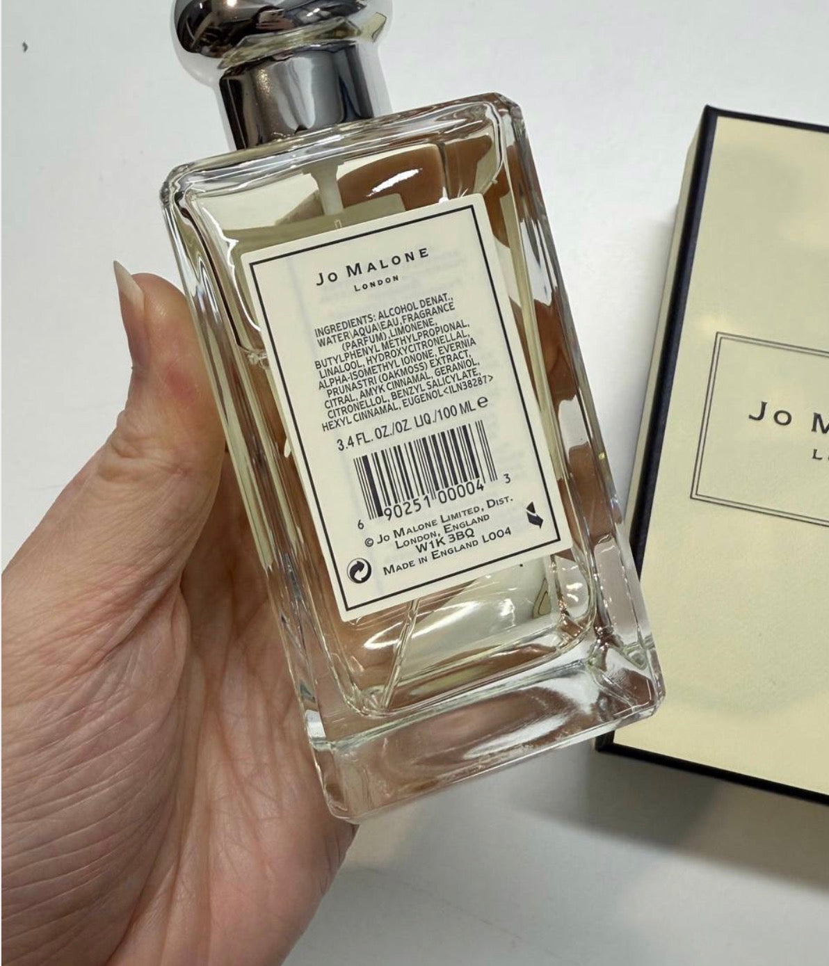 Jo Malone Lime Basil & Mandarin Eau de Cologne 100ml | 100% Authentic | Unisex Perfume