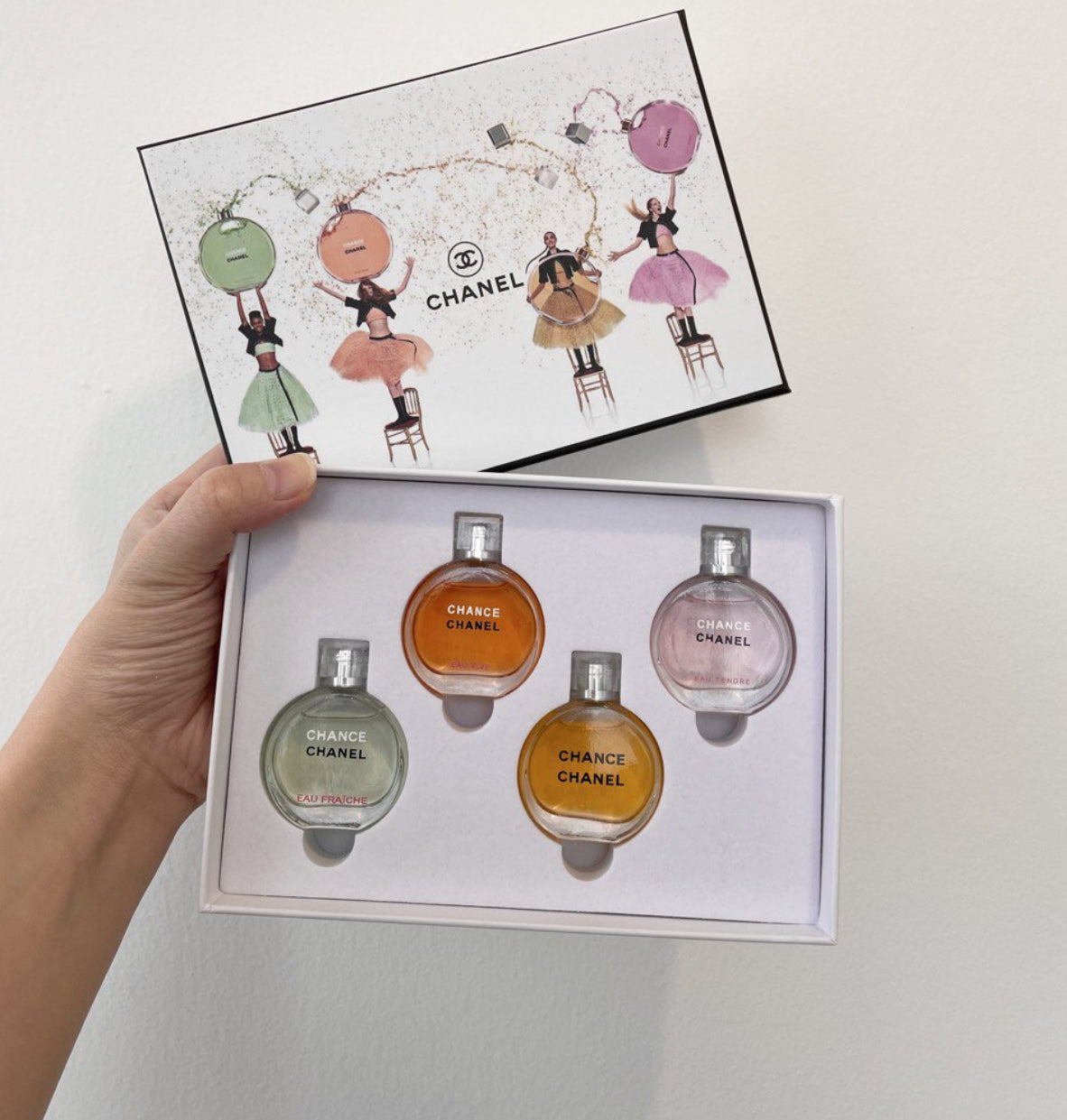 Chanel Chance Mini Gift Set (4 x 20ml) – 100% Authentic | Women Perfume Collection