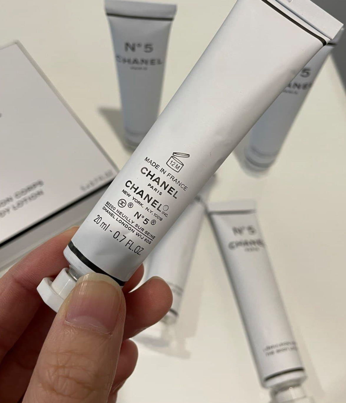 Chanel No.5 The Body Lotion 5×20ml – 100% Authentic | Luxury Skincare