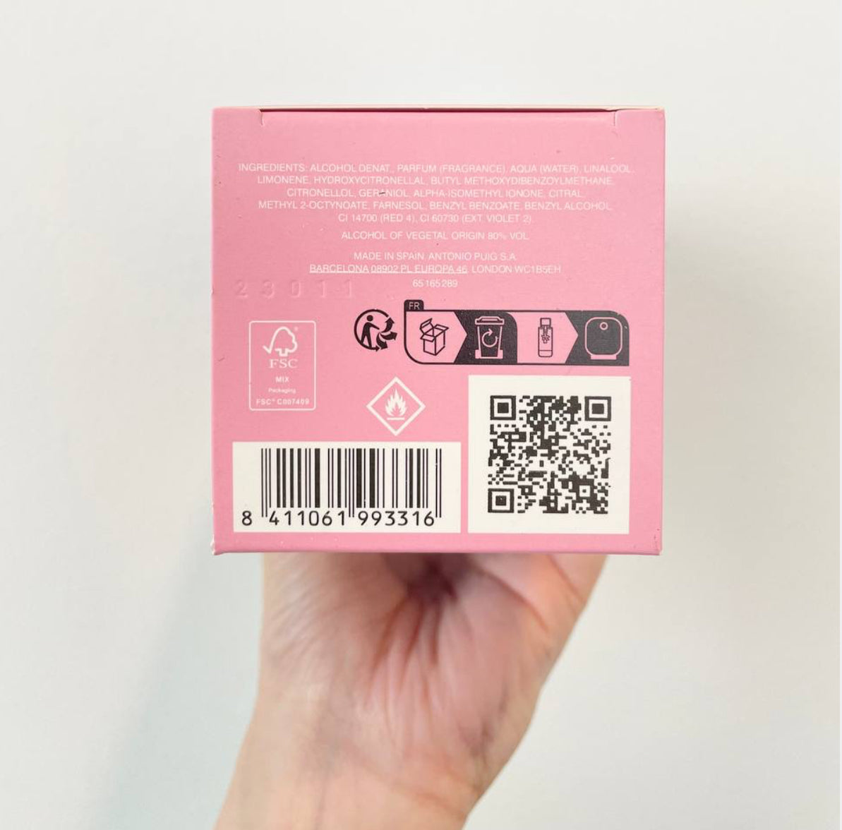 Carolina Herrera Alegria De Vivir Eau De Parfum 100ml - 100% Authentic | Women Perfume