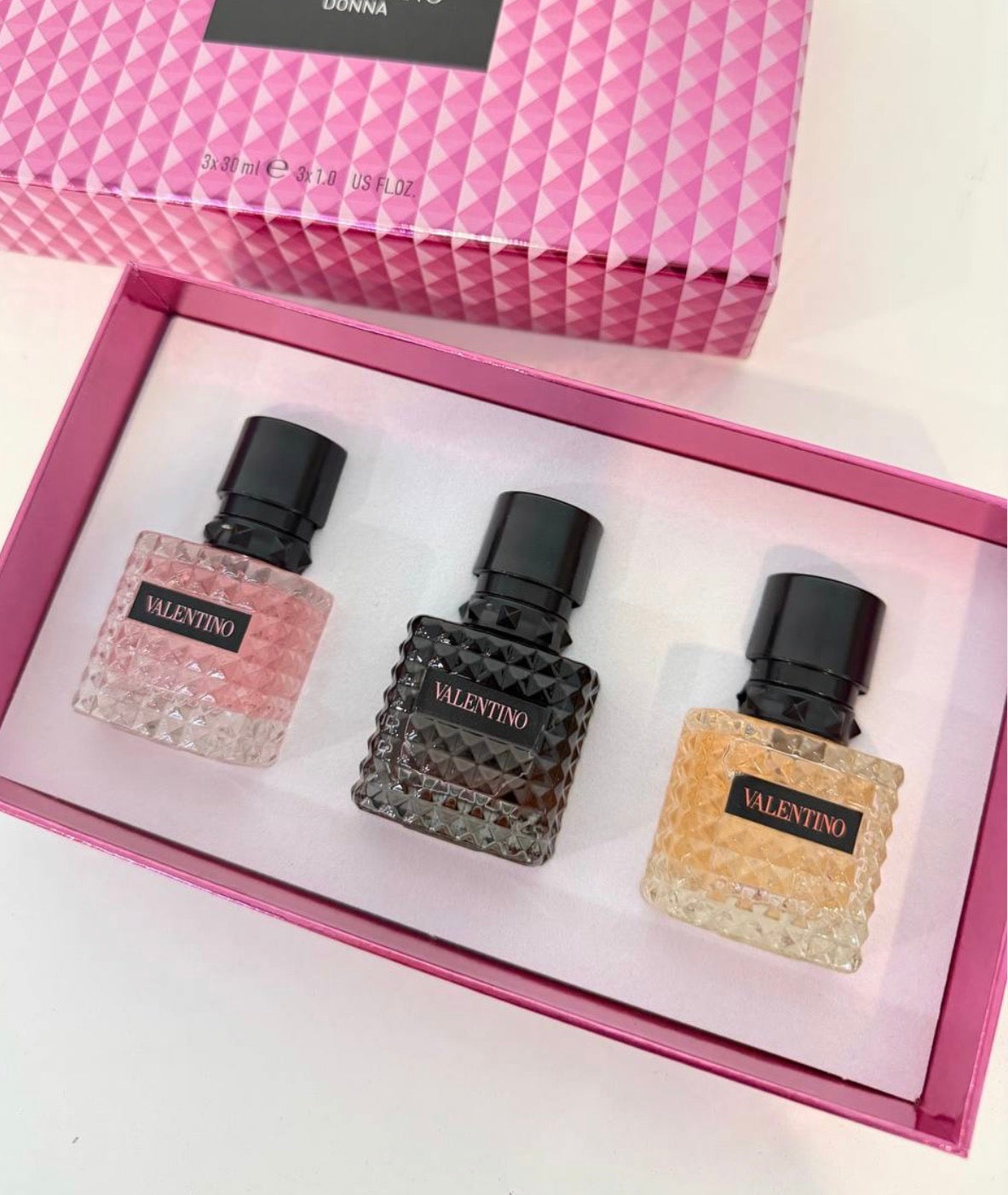 Valentino Donna 3-in-1 Gift Set (Pink Edition) | 100% Authentic | Women’s Perfume Gift Set