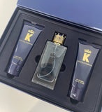 Dolce & Gabbana K Gift Set for Men (EDT 100ml + Body Wash + Body Lotion) – 100% Authentic