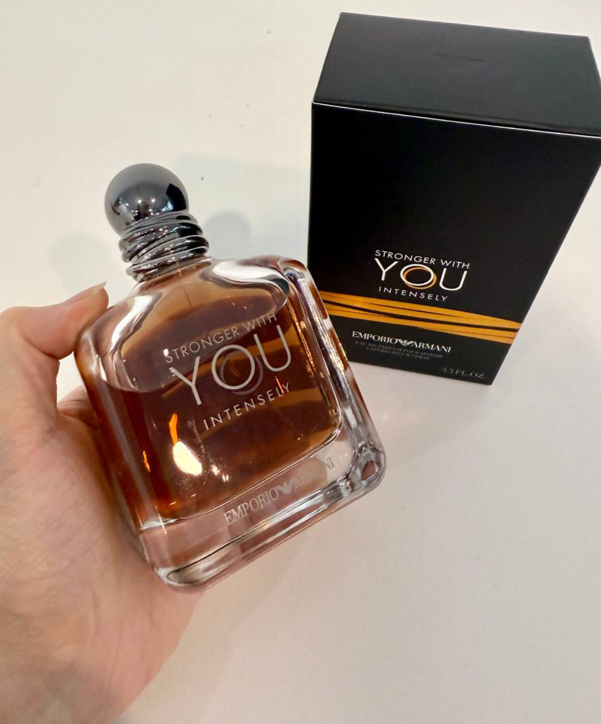 Emporio Armani – Stronger With You Intensely Eau de Parfum (100ml) | 100% Authentic | Men’s Perfume