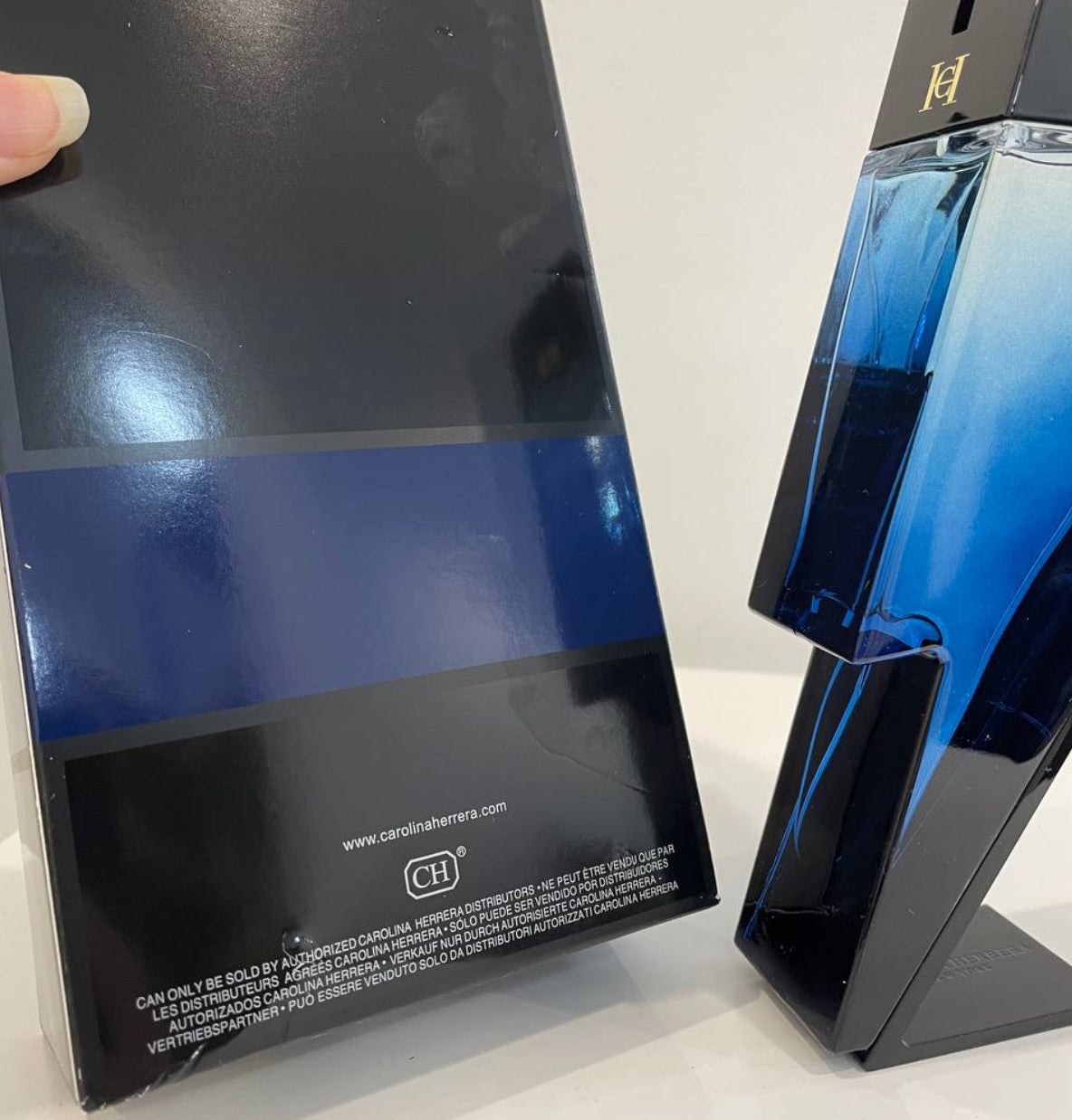 Carolina Herrera Bad Boy Cobalt Eau De Parfum 100ml - 100% Authentic | Men Perfume