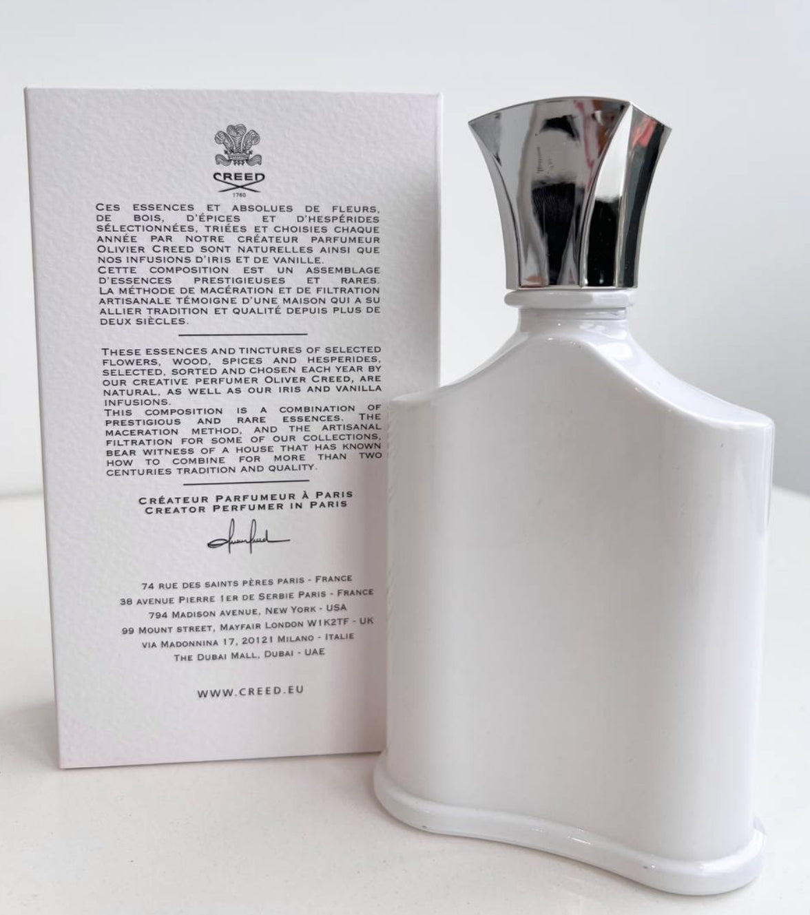 Creed Silver Mountain Water Eau de Parfum (100ml) – 100% Authentic | Unisex Perfume