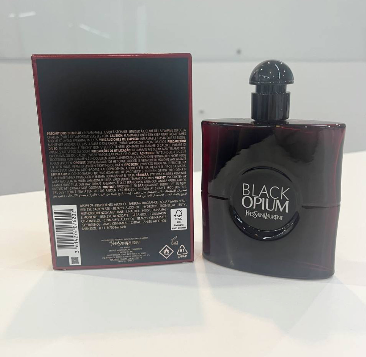 YSL Black Opium Over Red EDP 100ml- 100% Authentic | Women Perfume