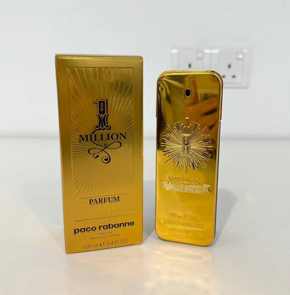 Paco Rabbane 1 Million Parfum 100ml - 100% Authentic | Men Perfume
