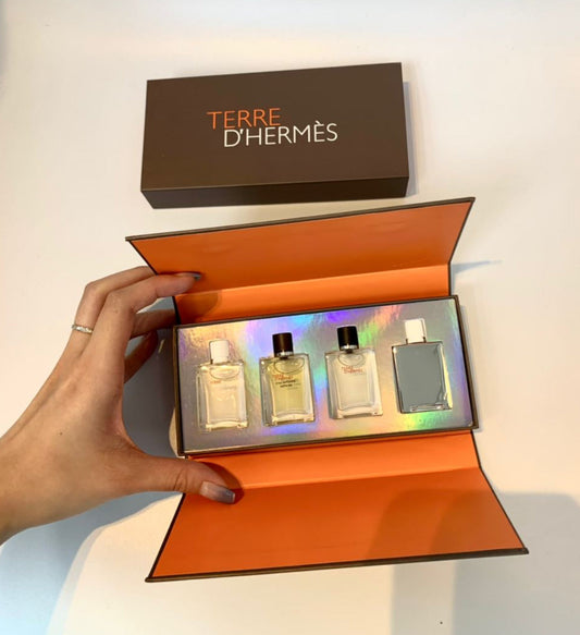 Terre d’Hermès 4in1 Perfume Set For Men - 5ml | Men’s Perfume Set