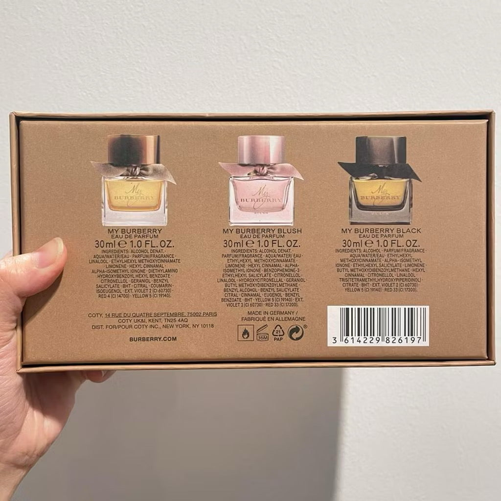 Burberry My Burberry 3in1 Perfume Mini Gift Set For Women Each 30ml