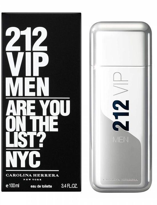 212 Vip Men ( Are You On The List? ) NYC EDT For Men 100ml - 100% Authentic | Men Perfume