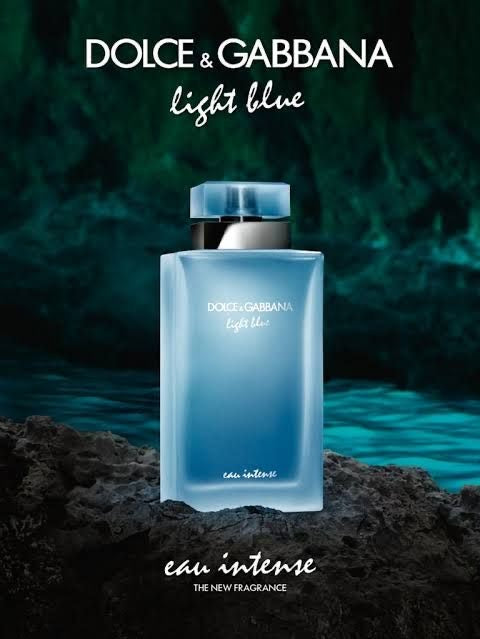 Dolce & Gabbana Light Blue Eau Intense 100ml - 100% Authentic | Women Perfume